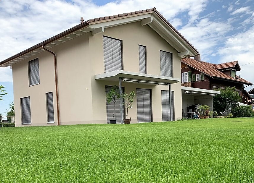 Einfamilienhäuser Wimmis mit Blick ins Grüne