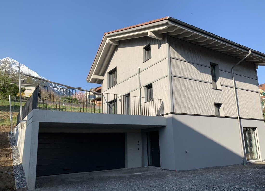 Überbauung Leimern Spiez: Fertigstellung EFH