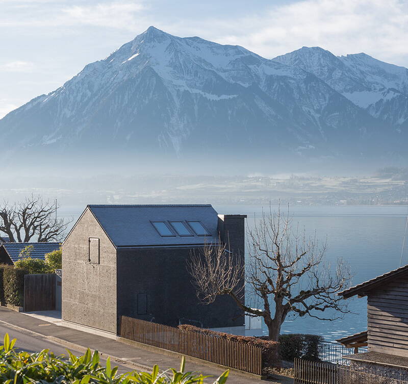 Neubau Bootshaus Hünibach