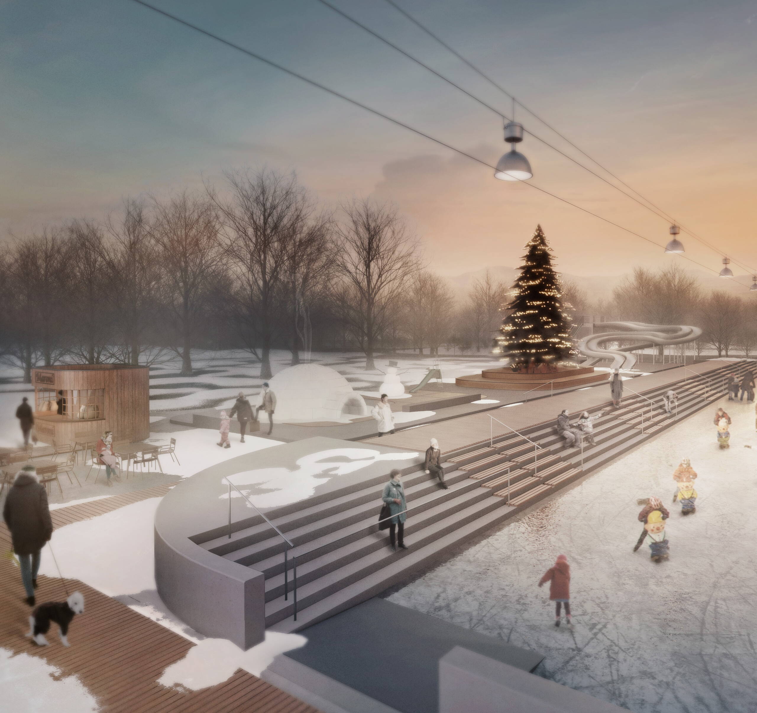 Studienauftrag Vitamare Freizeitzentrum, Gemeinde Frick