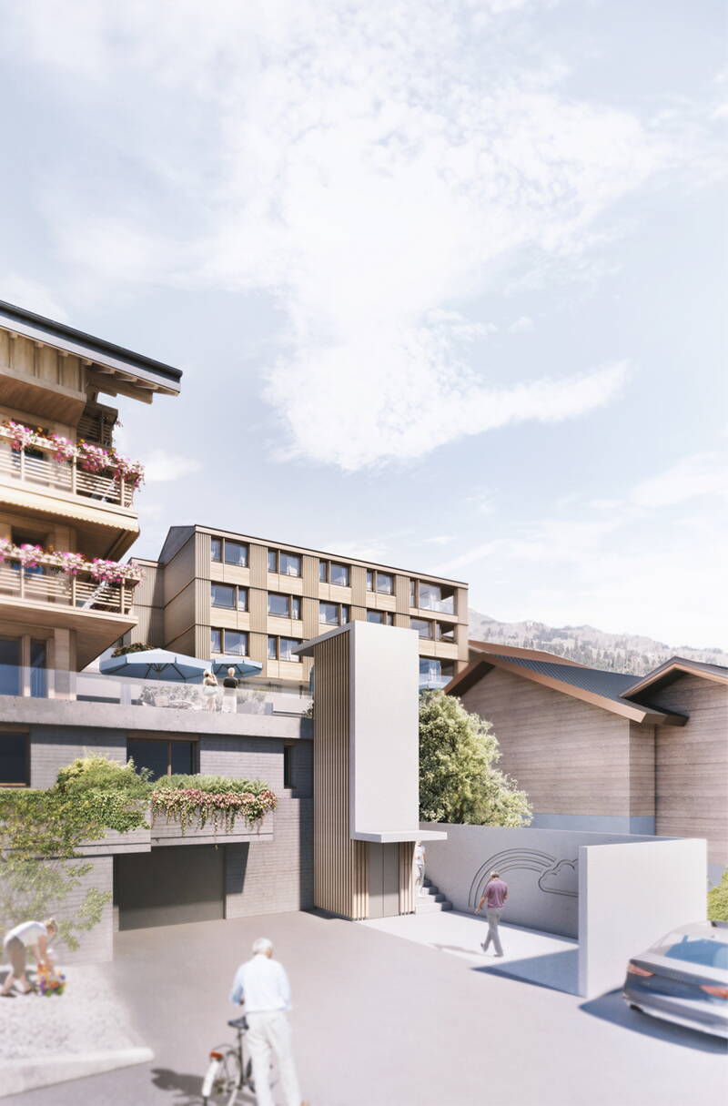 Projektwettbewerb Alters- und Pflegeheim Rägeboge, Sigriswil