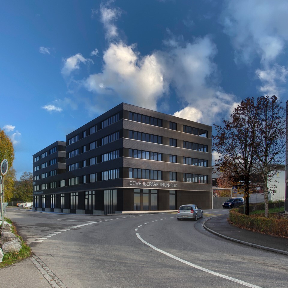 Haus über dem Thunersee